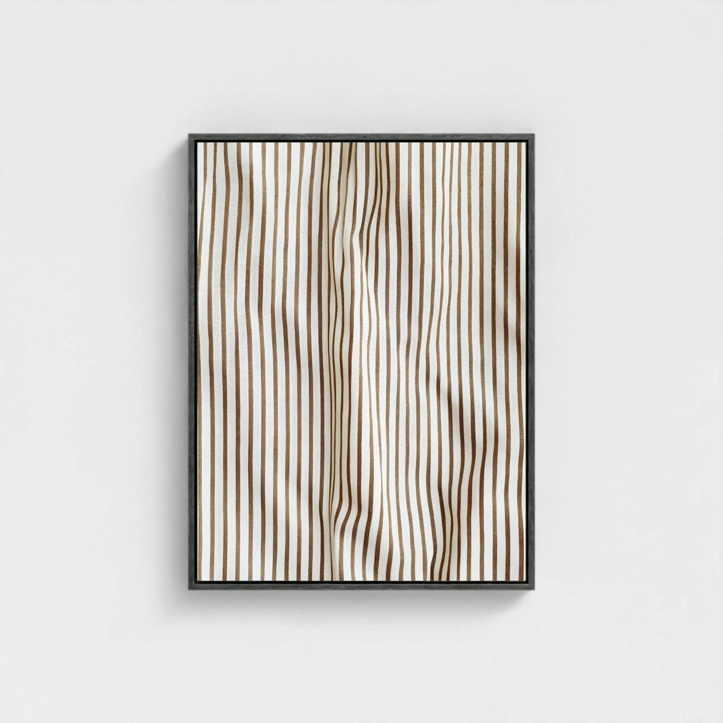 Abstract Vertical Lines Framed Wall Art Canvas Print