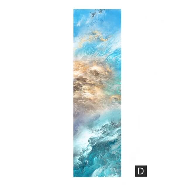 Abstract Cloud Sky Slim Canvas Prints Vertical Format Wall Art Nordic Poster For Modern Apartment Living Room Bedroom Décor