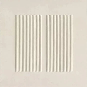 Nordic Abstract 3D Effect Black White Square Format Wall Art Canvas Print For Modern Scandinavian Living Room Home Office Wall Decor