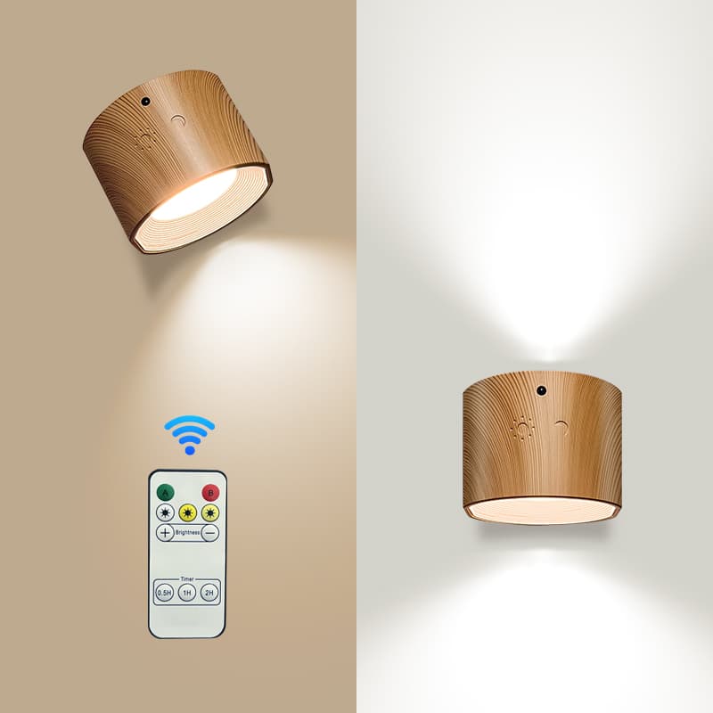 360° Rotatable LED Wall Light – Magnetic & Detachable