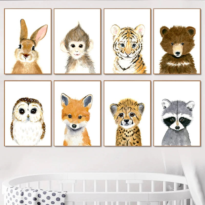 Baby Monkey Canvas Print