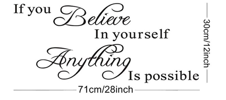 Anything Possible Wall Decal