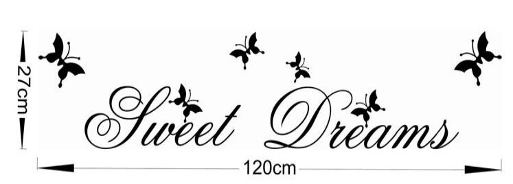 Sweet Dreams Wall Decal