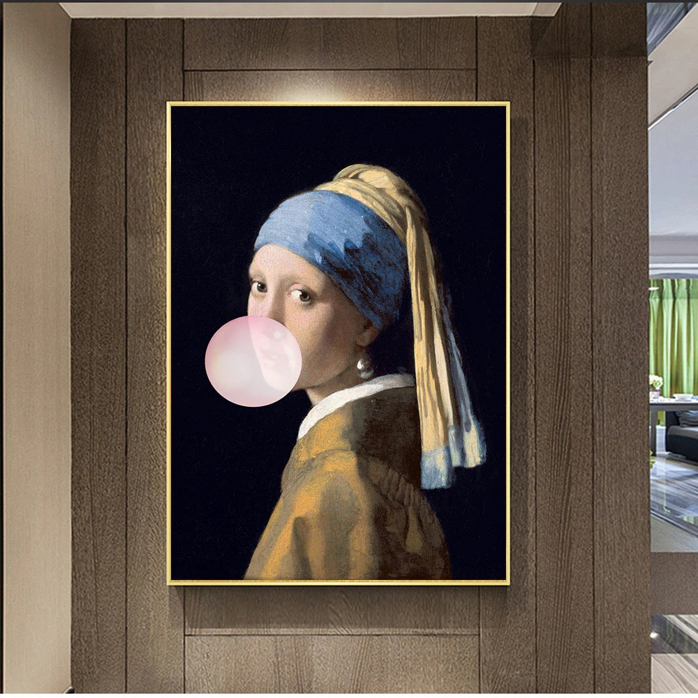 The Girl With A Pearl Earring Canvas Print