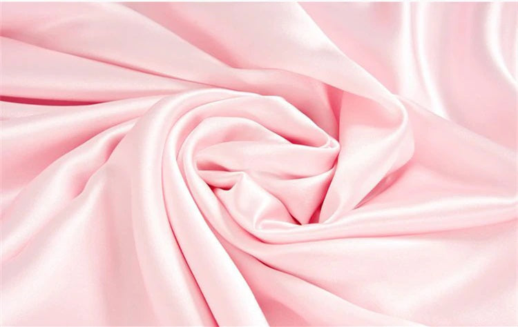 Light Pink 4 Piece Mulberry Silk Bedding Set