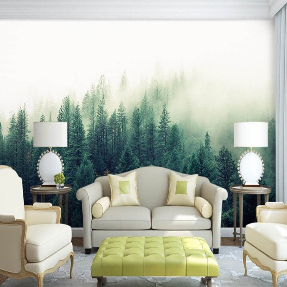 The Mists of Ireland Forest Wall Mural (SqM)