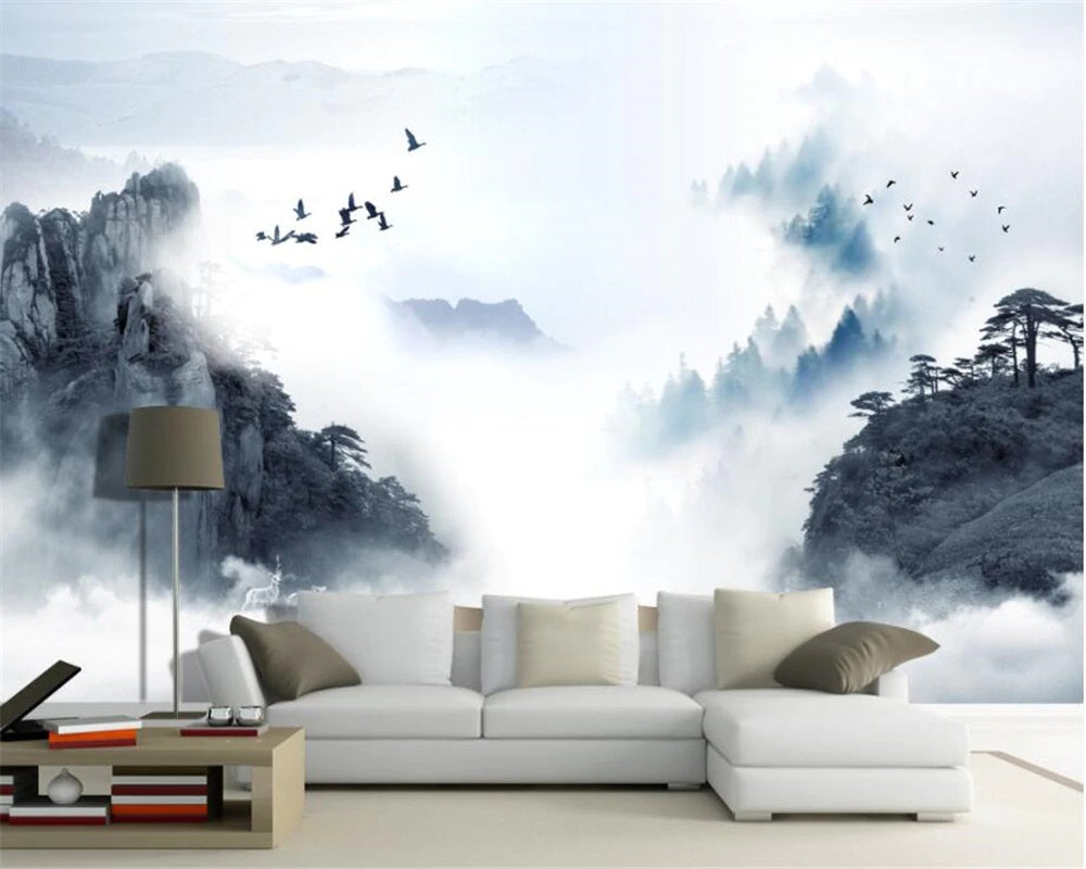 Mountain Mists Wall Mural (SqM)