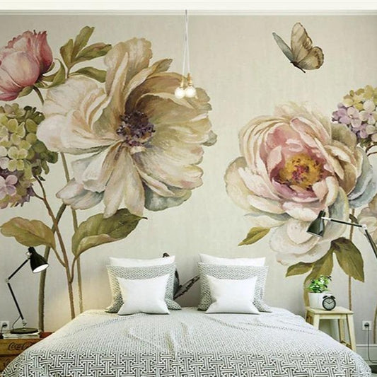 Pastel Flowers Story Wall Mural (SqM)