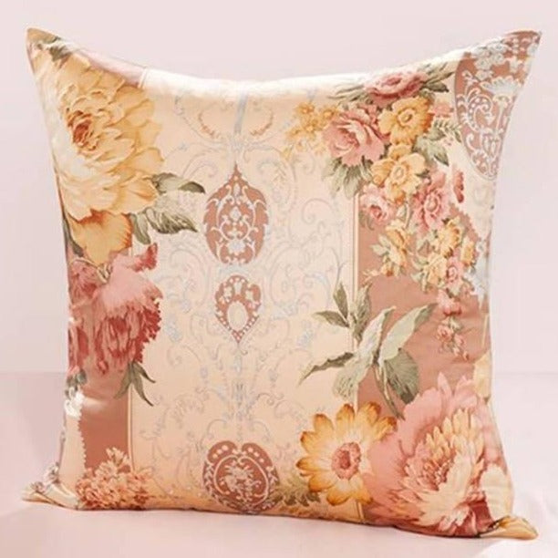 Vintage Living Silk Cushion Cover