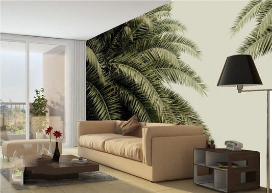 Tropical Leaves Mural Wallpaper (SqM)