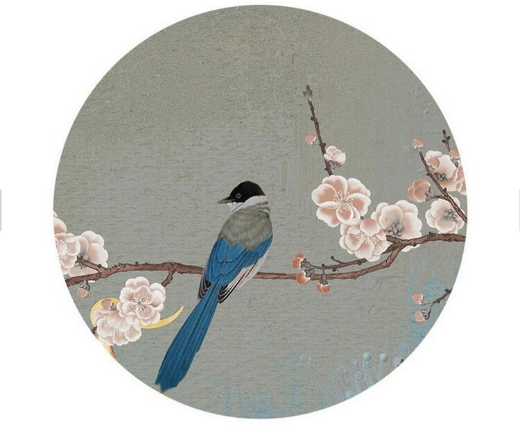 Vintage Blossom Cherry Tree Wall Mural (SqM)