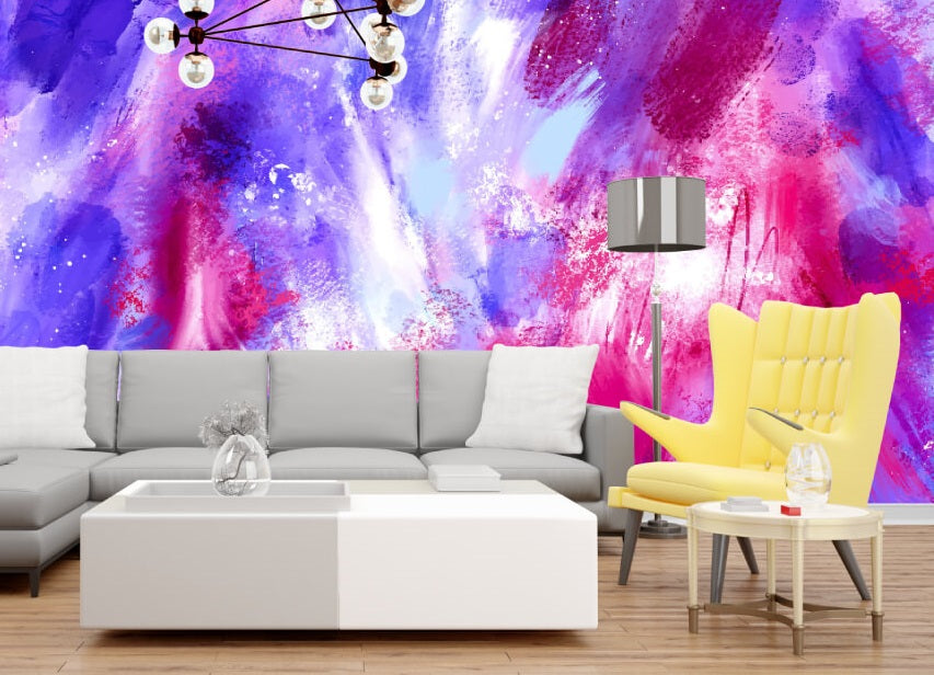 Create a professional and stylish home office with stunning custom wallpaper murals