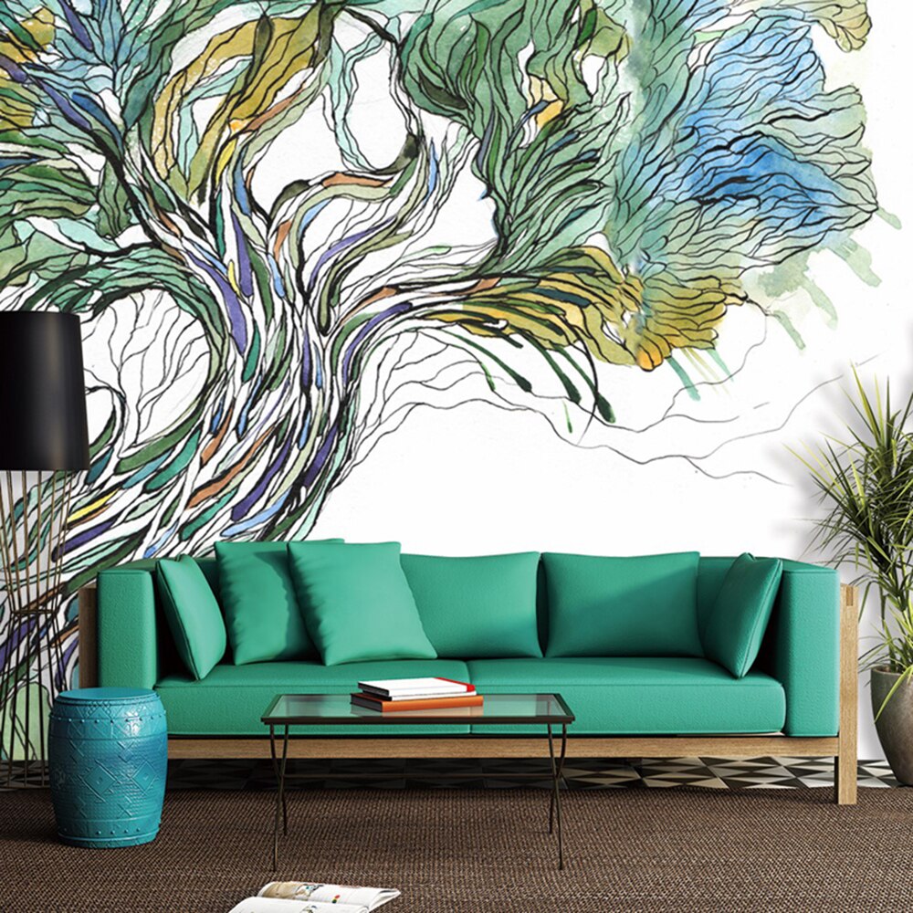 Discover 5 stunning wallpapers to bring color to your living space