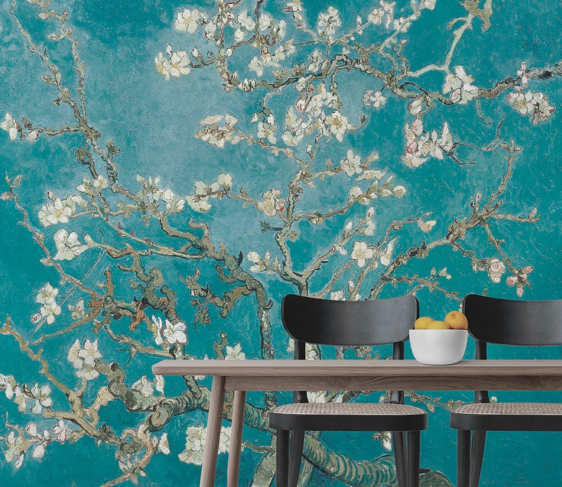 Incorporating timeless beauty into modern home décor: classic art masterpiece wallpaper