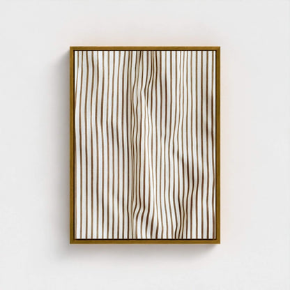 Abstract Vertical Lines Framed Wall Art Canvas Print