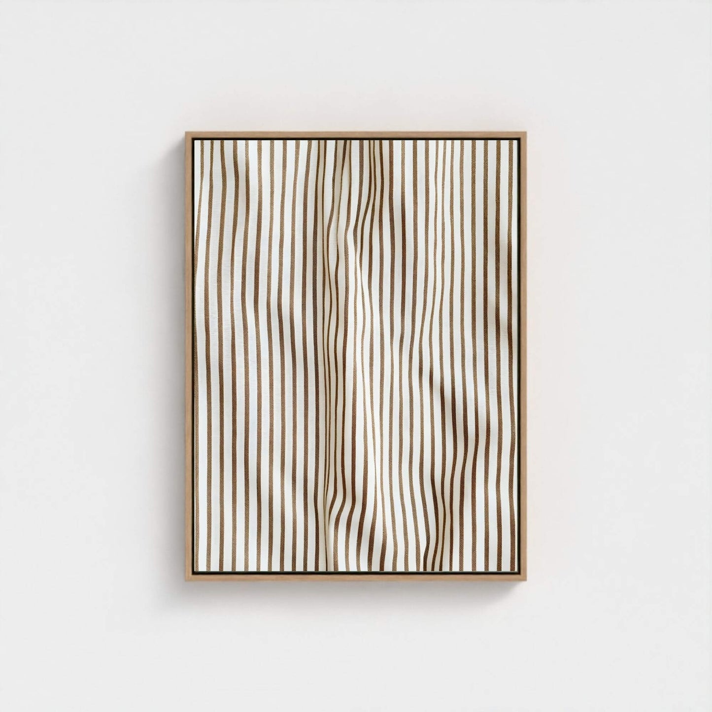 Abstract Vertical Lines Framed Wall Art Canvas Print