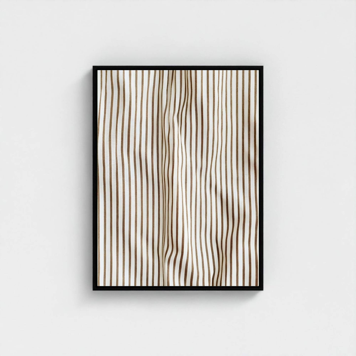 Abstract Vertical Lines Framed Wall Art Canvas Print