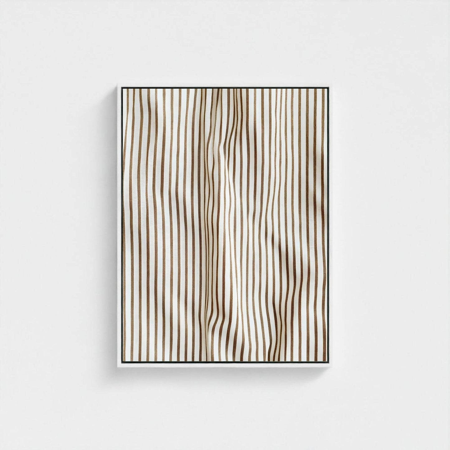 Abstract Vertical Lines Framed Wall Art Canvas Print