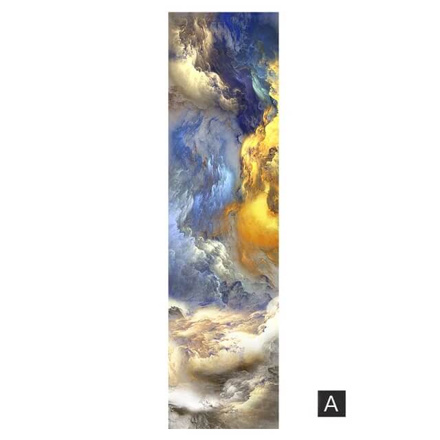 Abstract Cloud Sky Slim Canvas Prints Vertical Format Wall Art Nordic Poster For Modern Apartment Living Room Bedroom Décor
