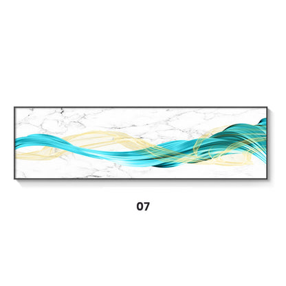 Abstract Flowing Wide Format Wall Art Canvas Prints Modern Poster For Living Room Above The Sofa Decor