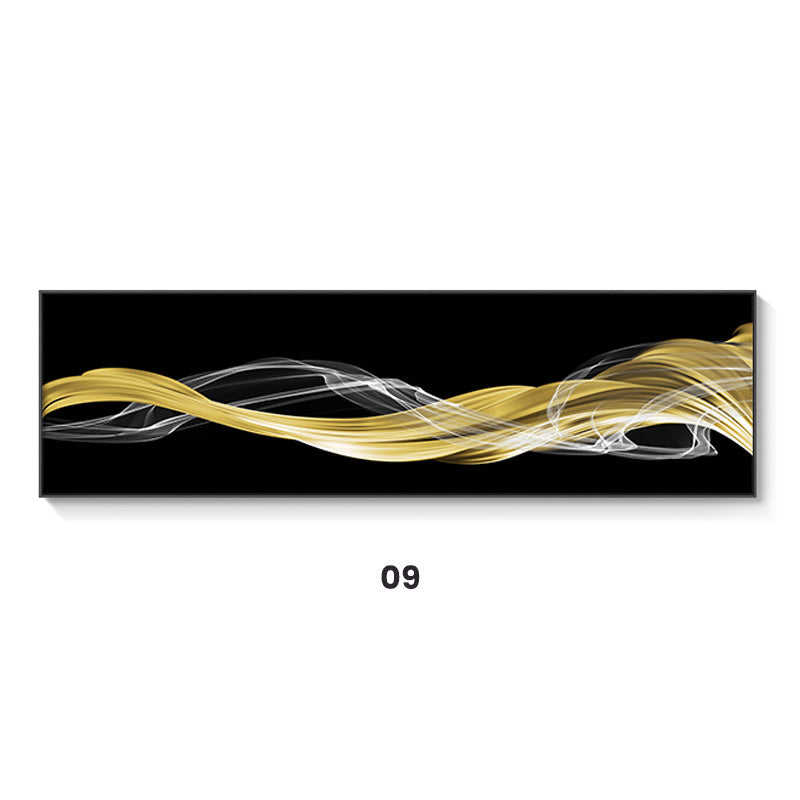 Abstract Flowing Wide Format Wall Art Canvas Prints Modern Poster For Living Room Above The Sofa Decor