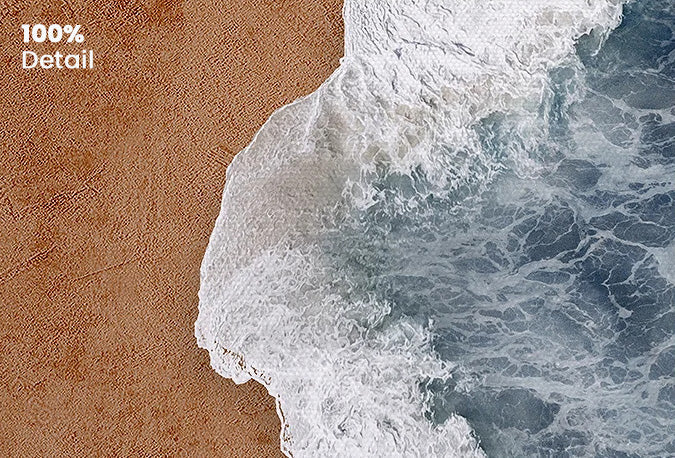 Abstract Coastal Beach Sea Wall Art Canvas Prints For Modern Apartment Living Room Dining Room Bedroom Decor