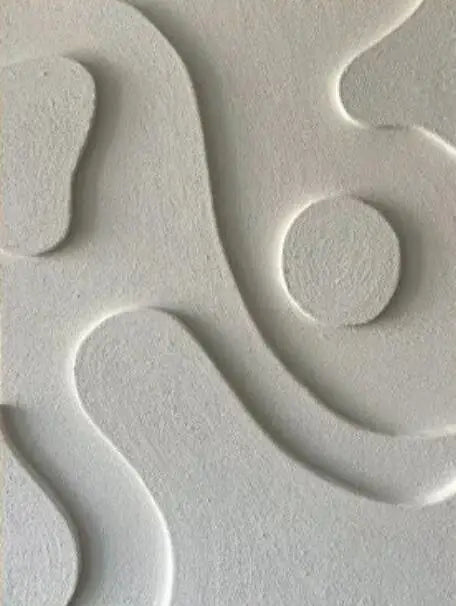 Abstract Geometric White Grey Minimalist Wall Art Canvas Prints For Living Room Dining Art Modern Home Decor