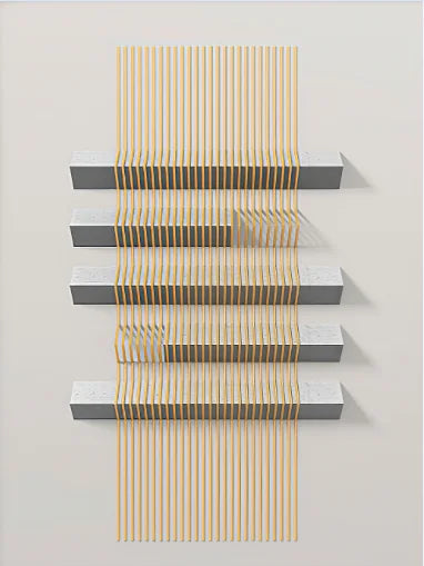 Abstract Geometric Modern Aesthetics Wall Art Fine Art Canvas Prints Pictures For Urban Apartment Living Room Dining Room Art For Contemporary Interior Design