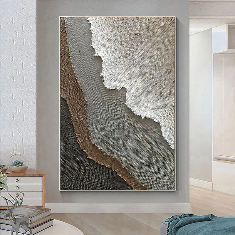 Abstract Ocean Waves Seascape Coastal Wall Art Canvas Prints For Living Room Bedroom Wall Decor