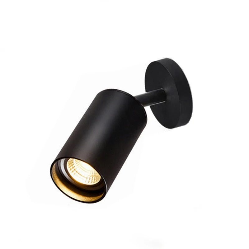 Adjustable LED Track and Ceiling Spot Light - Modern Wall  Ceiling Mounted Spotlight Fixture for Home, Shop Gallery Lighting