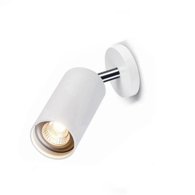 Adjustable LED Track and Ceiling Spot Light - Modern Wall  Ceiling Mounted Spotlight Fixture for Home, Shop Gallery Lighting