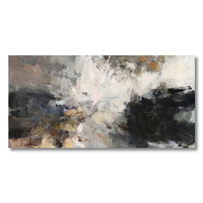 Large Abstract Wall Art Canvas Prints Neutral Color Poster For Modern Living Room Dining Room Home Office Wall Art Decor