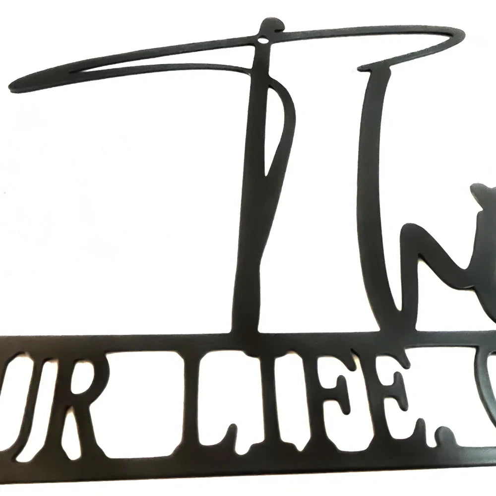 Black Metal Typographic Quote Wall Art 3d Iron Crafted This Is Us Wall Plaque For Living Room Dining Room Wall Decor