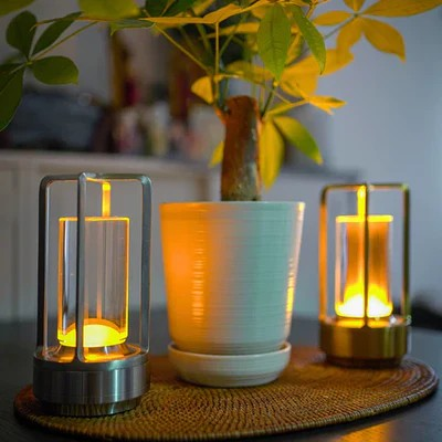 Candlelight Lamp – Portable Luxury LED for Home & Dining