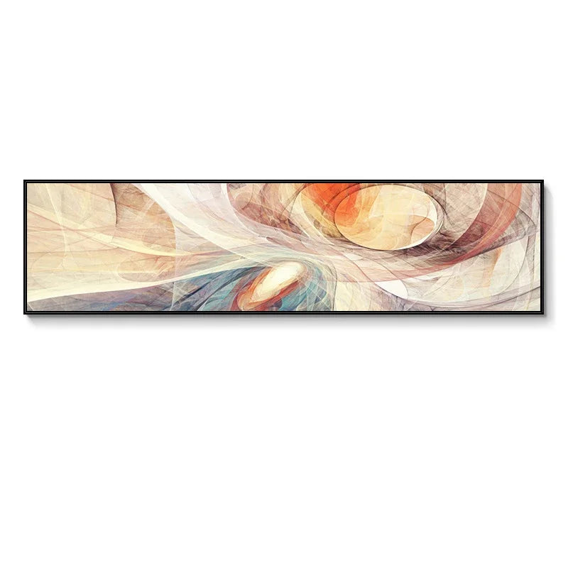 Colorful Abstract Alien Sky Wall Art Canvas Prints Wide Format Poster For Living Room Above The Sofa Art