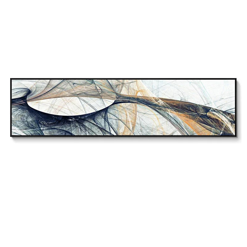 Colorful Abstract Alien Sky Wall Art Canvas Prints Wide Format Poster For Living Room Above The Sofa Art