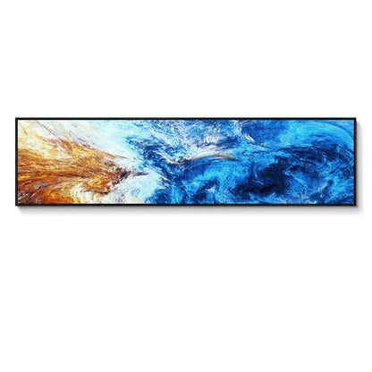 Colorful Abstract Alien Sky Wall Art Canvas Prints Wide Format Poster For Living Room Above The Sofa Art
