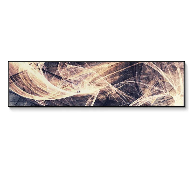 Colorful Abstract Alien Sky Wall Art Canvas Prints Wide Format Poster For Living Room Above The Sofa Art