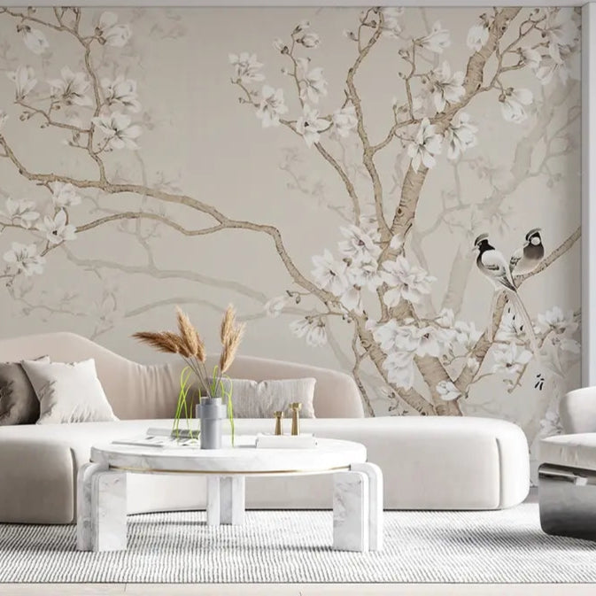 Chinoiserie Chic Mural Wallpaper (SqM)