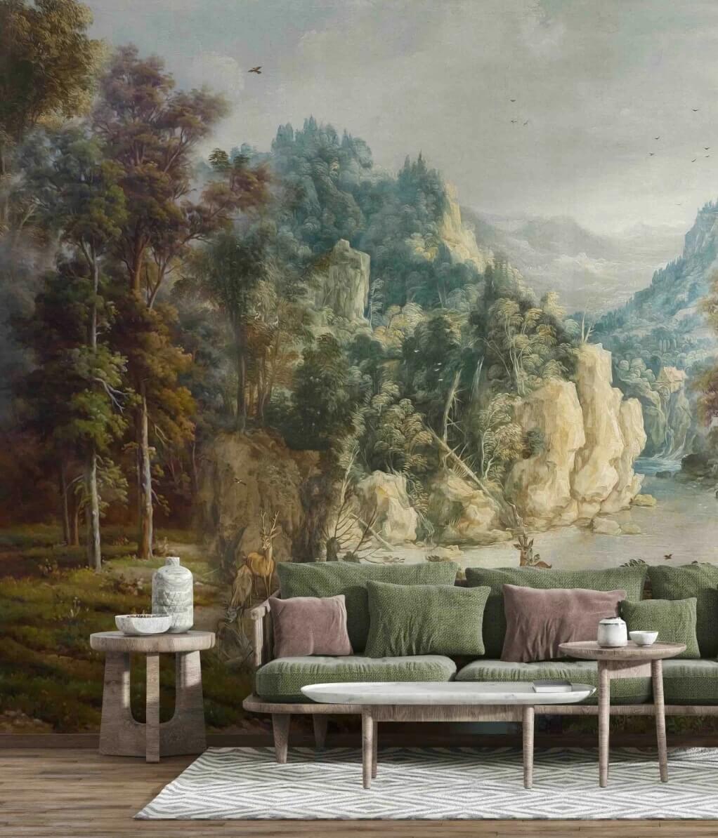 Forest Serenity Mural Wallpaper (SqM)