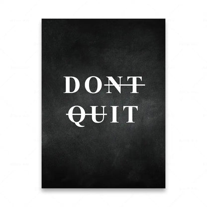 Dream It Do It Motivational Quotes Posters Wall Art Canvas Prints Daily Mantra Quotations Wall Decor For Living Room Bedroom Office Decor