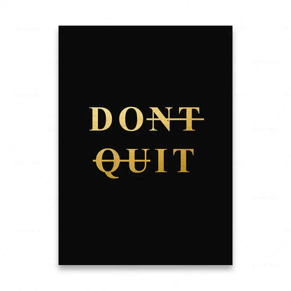 Dream It Do It Motivational Quotes Posters Wall Art Canvas Prints Daily Mantra Quotations Wall Decor For Living Room Bedroom Office Decor
