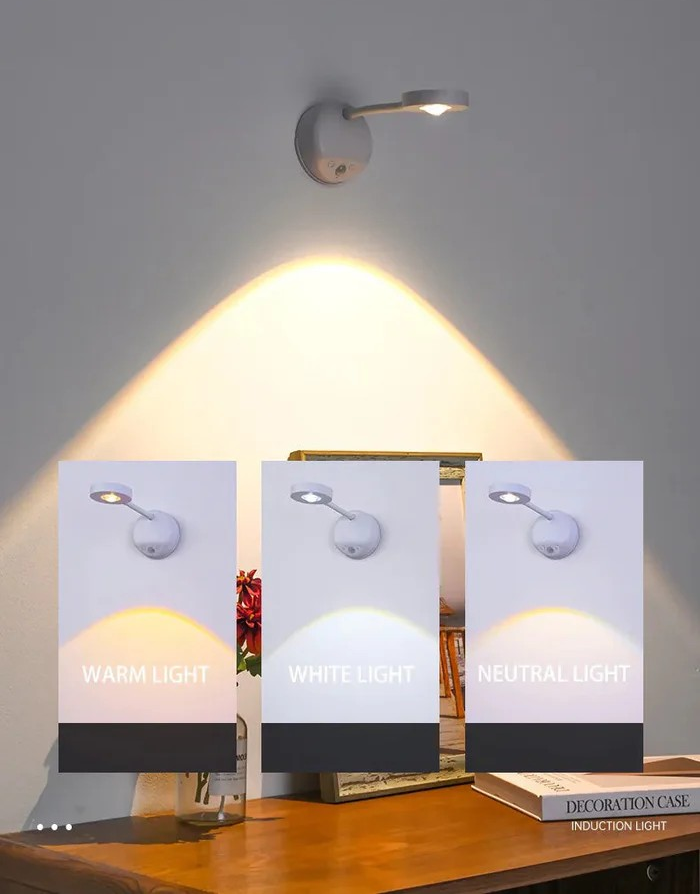Gallery Spotlight – Wireless Rechargeable Wall Lamp