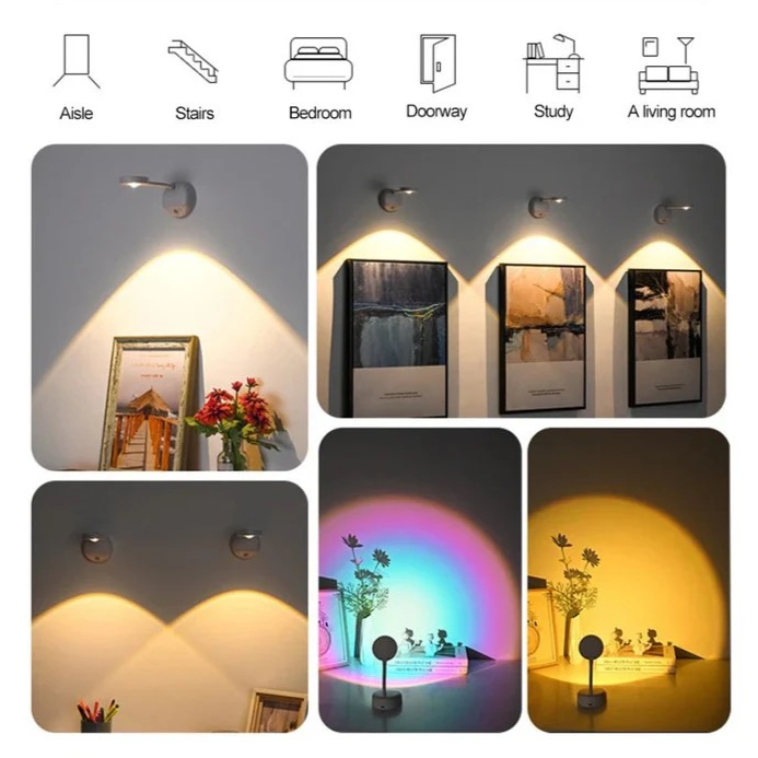Gallery Spotlight – Wireless Rechargeable Wall Lamp