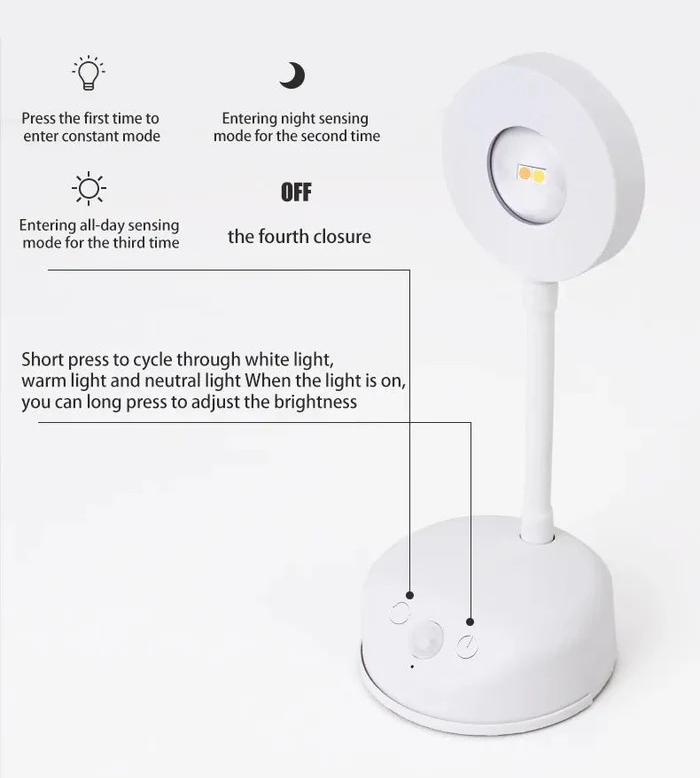 Gallery Spotlight – Wireless Rechargeable Wall Lamp