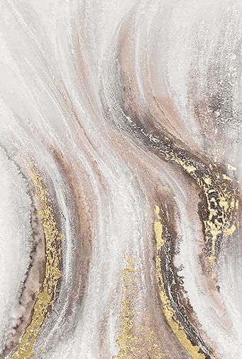 Golden Abstract Hand Painted Wall Art Artwork | Large Format Textured Brushed Strokes Painting For Living Room Wall Art Hand Painted On Canvas