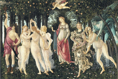 Classic Painting Botticelli's Birth of Venus Wall Art Canvas Print For Office Salon Living Room Bedroom Art Famous Painting Poster