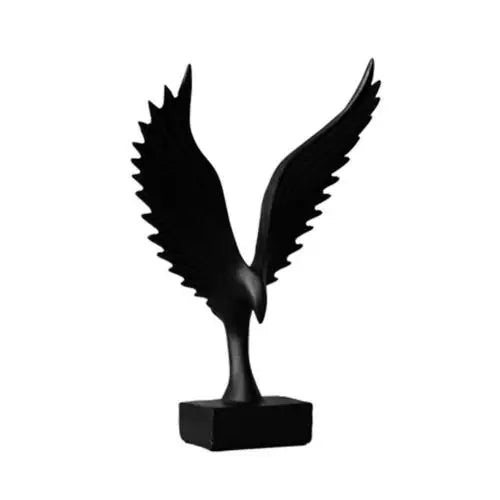 Golden Angel Wings Sculpture Resin Statue For Living Room Coffee Table Sideboard Mantelpiece  Home Decor Accessories