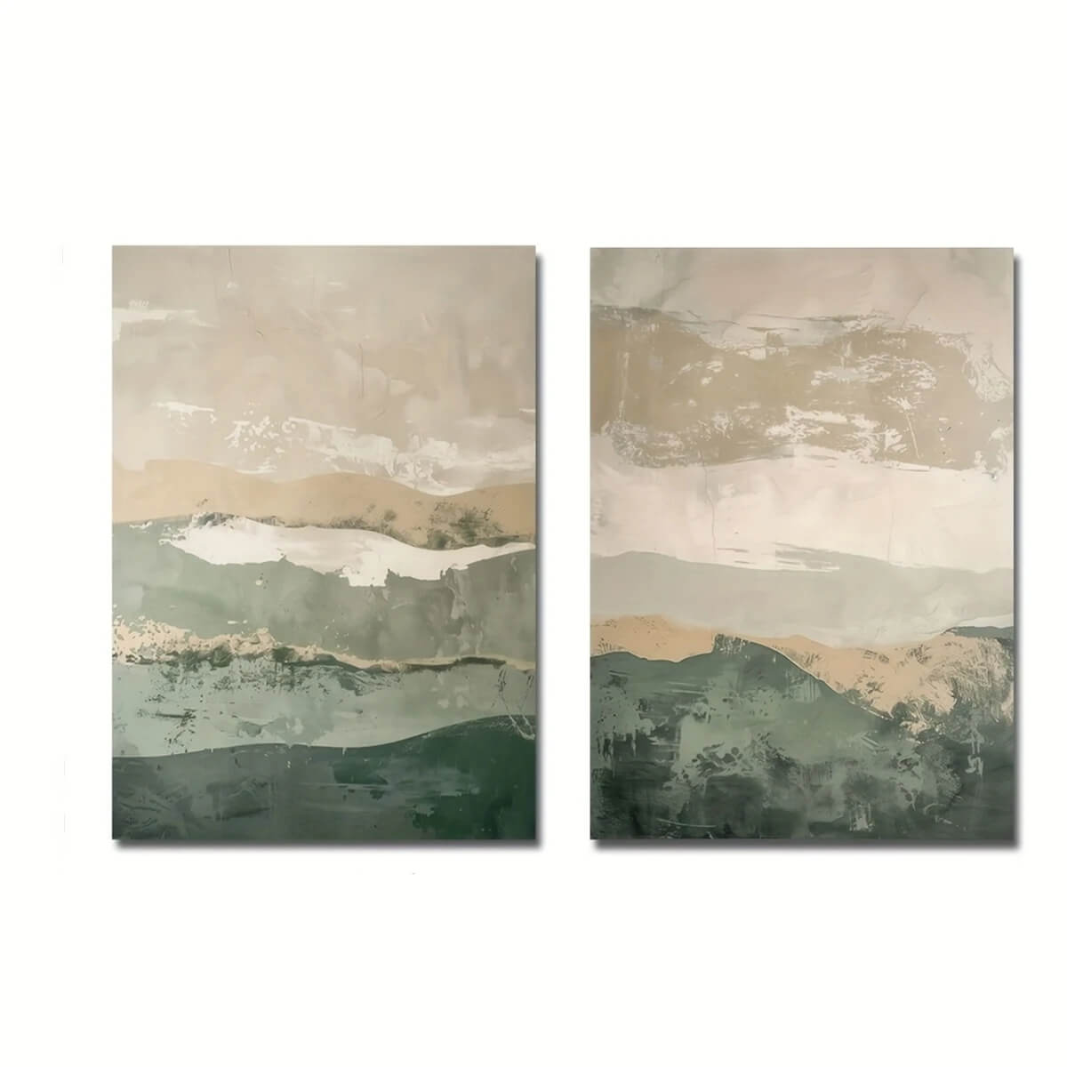 Japanese Abstract Mountains Wabi Sabi Wall Art Canvas Prints Set Poster For Modern Living Room Bedroom Zen Wall Decor