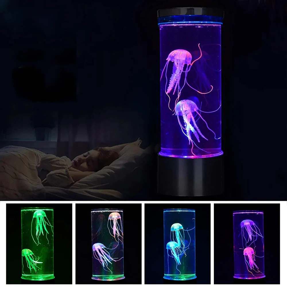 Mini Jellyfish Lamp – Relaxing Mood Light